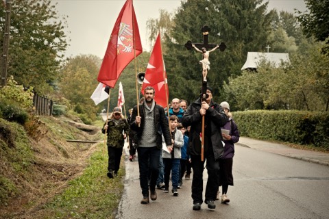 III Piesza Pielgrzymka Tradycji do Wąwolnicy, 2022 — fotografia 48