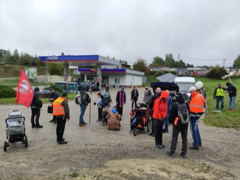V Piesza Pielgrzymka Tradycji do Wąwolnicy, 2024 — fotografia 13